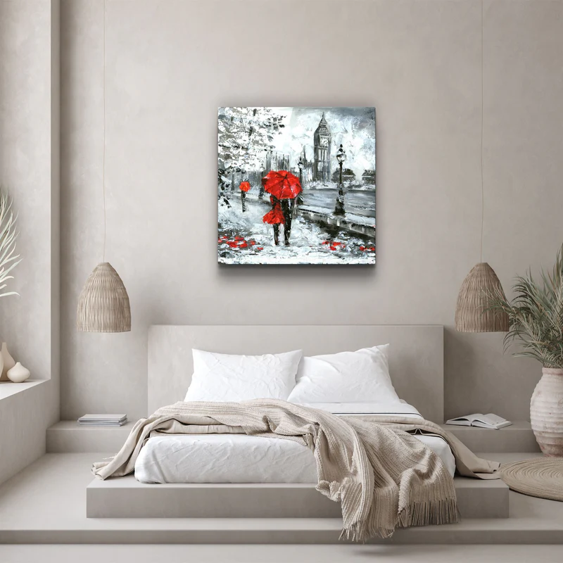 ・"London"・Glass Wall Art - Image 3