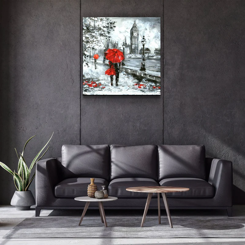 ・"London"・Glass Wall Art - Image 2