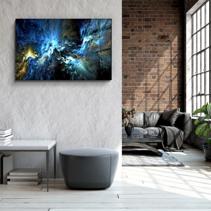 ・"Myth of The Sky"・Glass Wall Art - Image 3