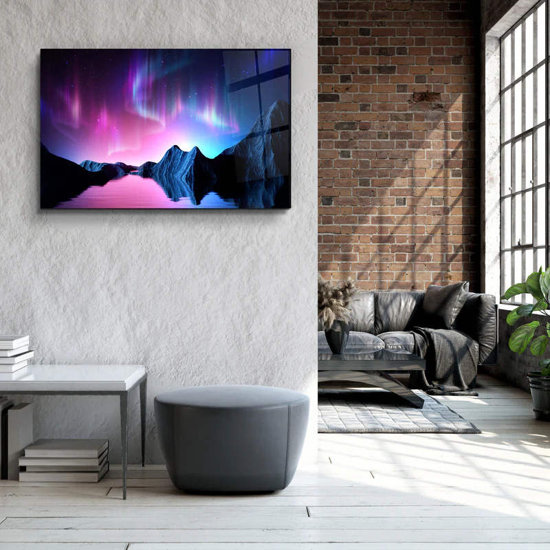 ・"Strange Hill 2"・Glass Wall Art - Image 3