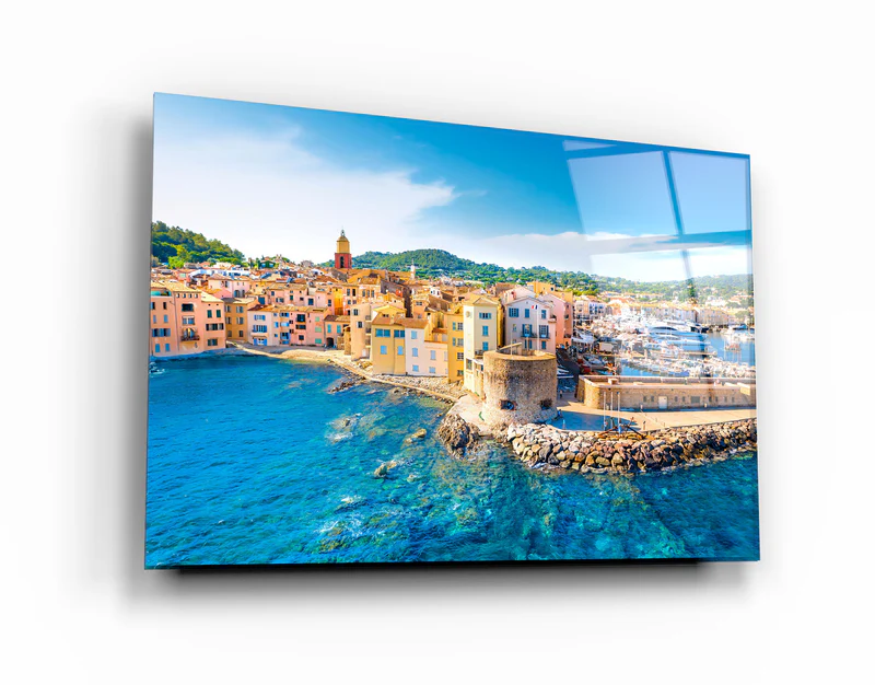・"Positano, Amalfi Coast, Campania, Sorrento, Italy"・Glass Wall Art