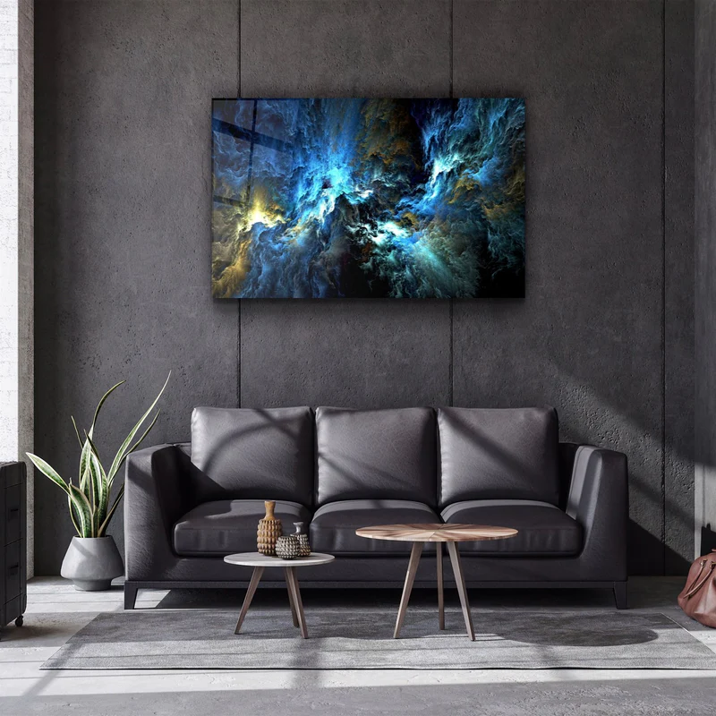 ・"Myth of The Sky"・Glass Wall Art - Image 2