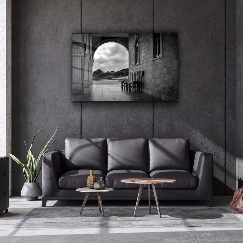 ・"Old Church"・Glass Wall Art - Image 2