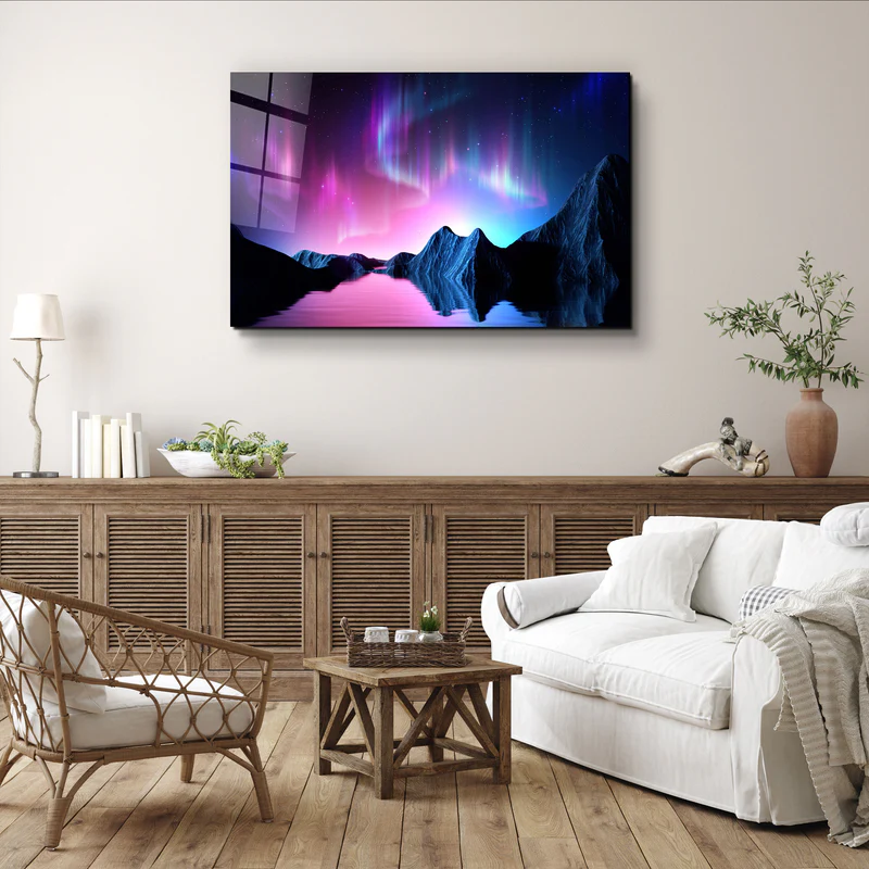 ・"Strange Hill 2"・Glass Wall Art - Image 2