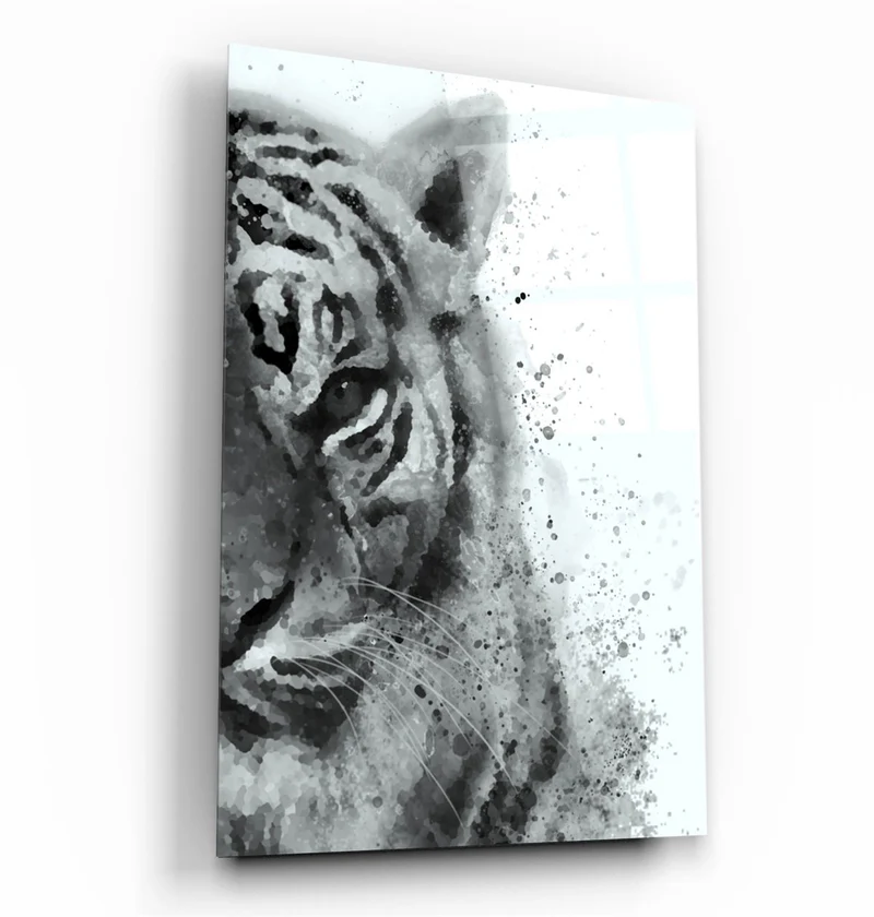 ・"Tiger 6"・Glass Wall Art