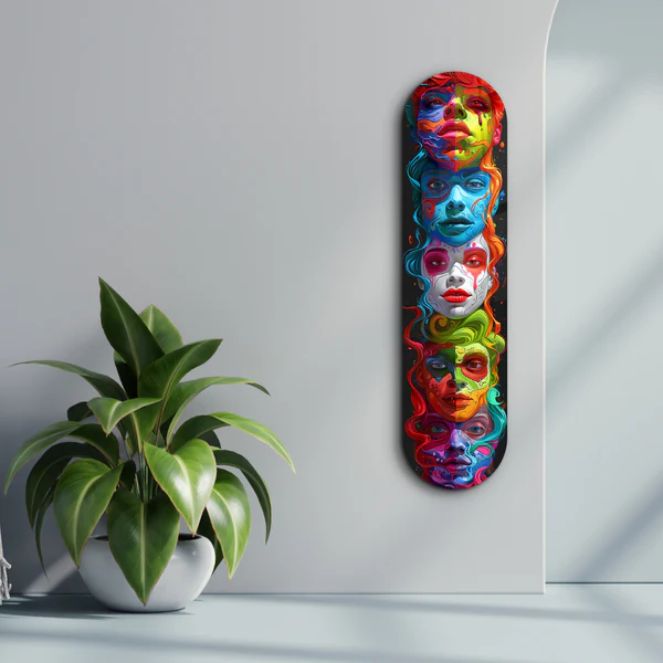Faces | Glass Wall Art - Image 3