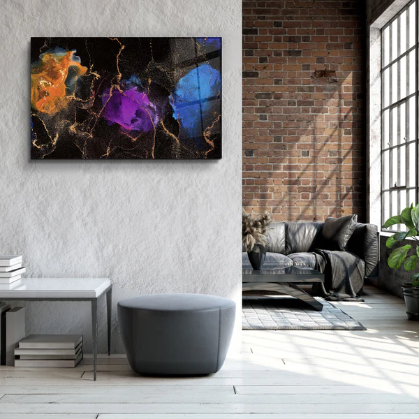 ・"Marble Design V3"・Glass Wall Art - Image 3