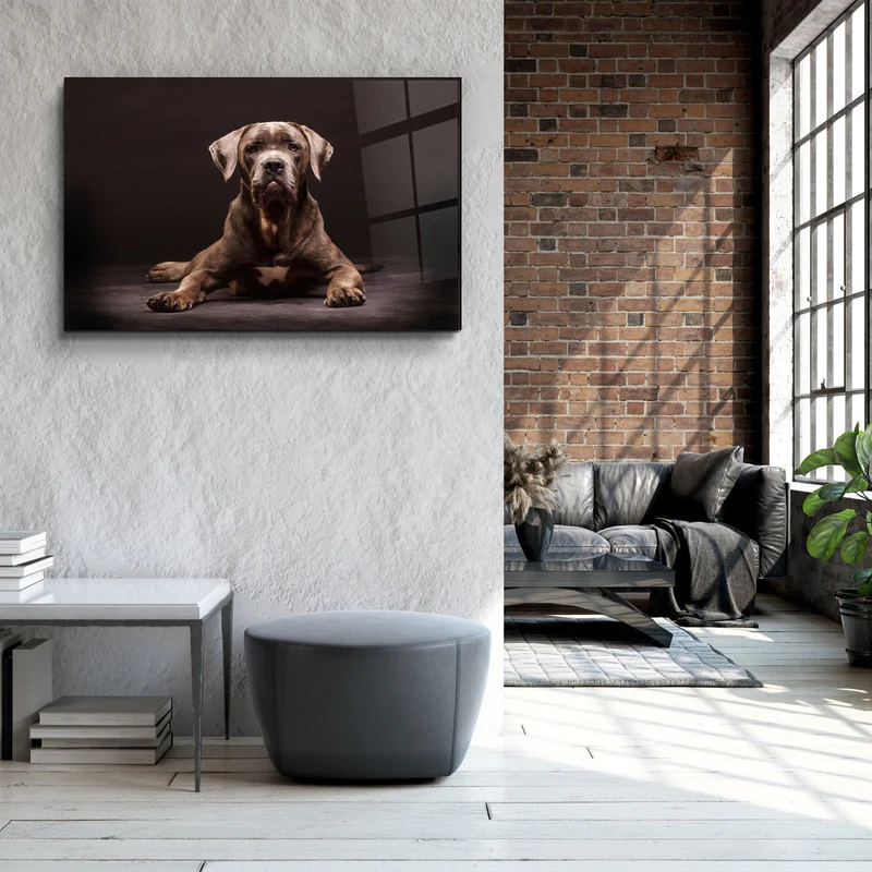 ・"Dog"・Glass Wall Art - Image 3